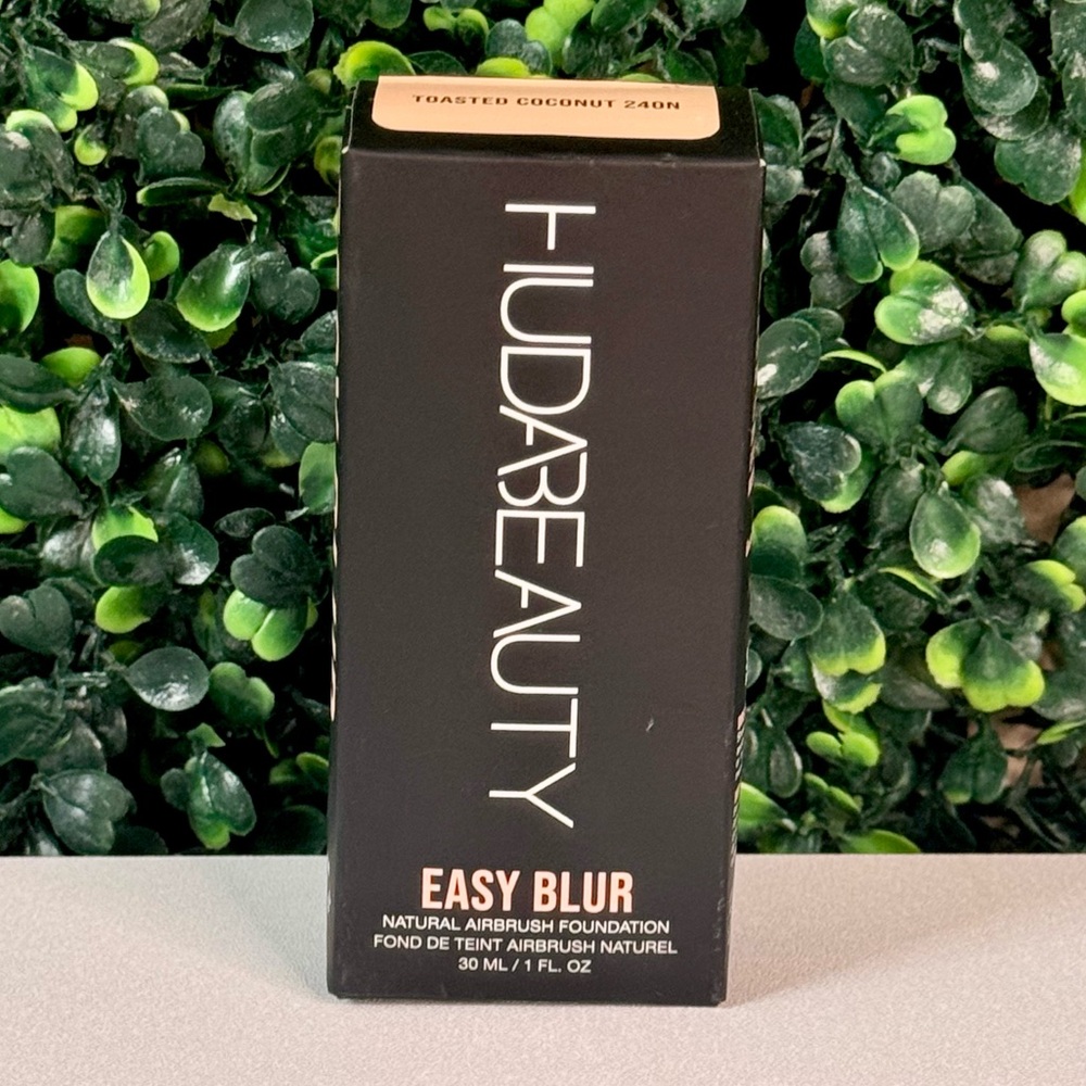 HUDA BEAUTY Easy Blur Natural Airbrush Foundation (Toasted Coconut 240) New